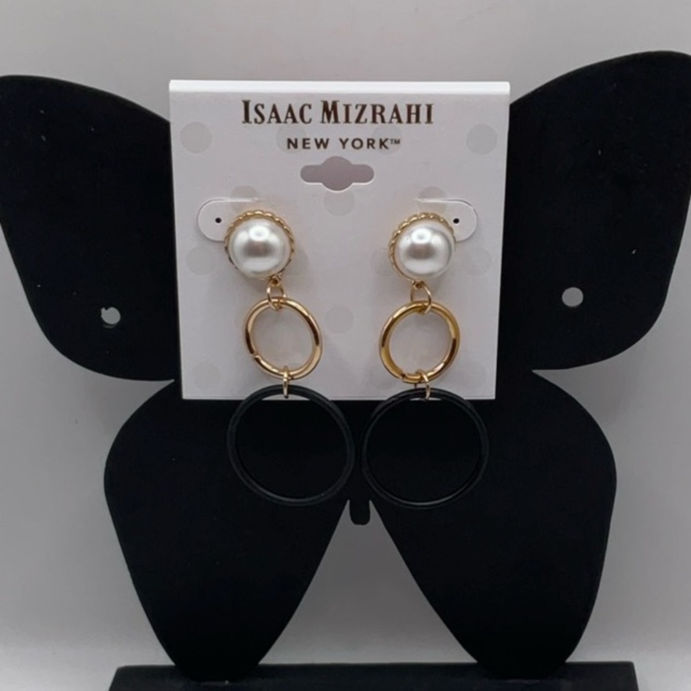 NWT Issac mizrahi New York earrings